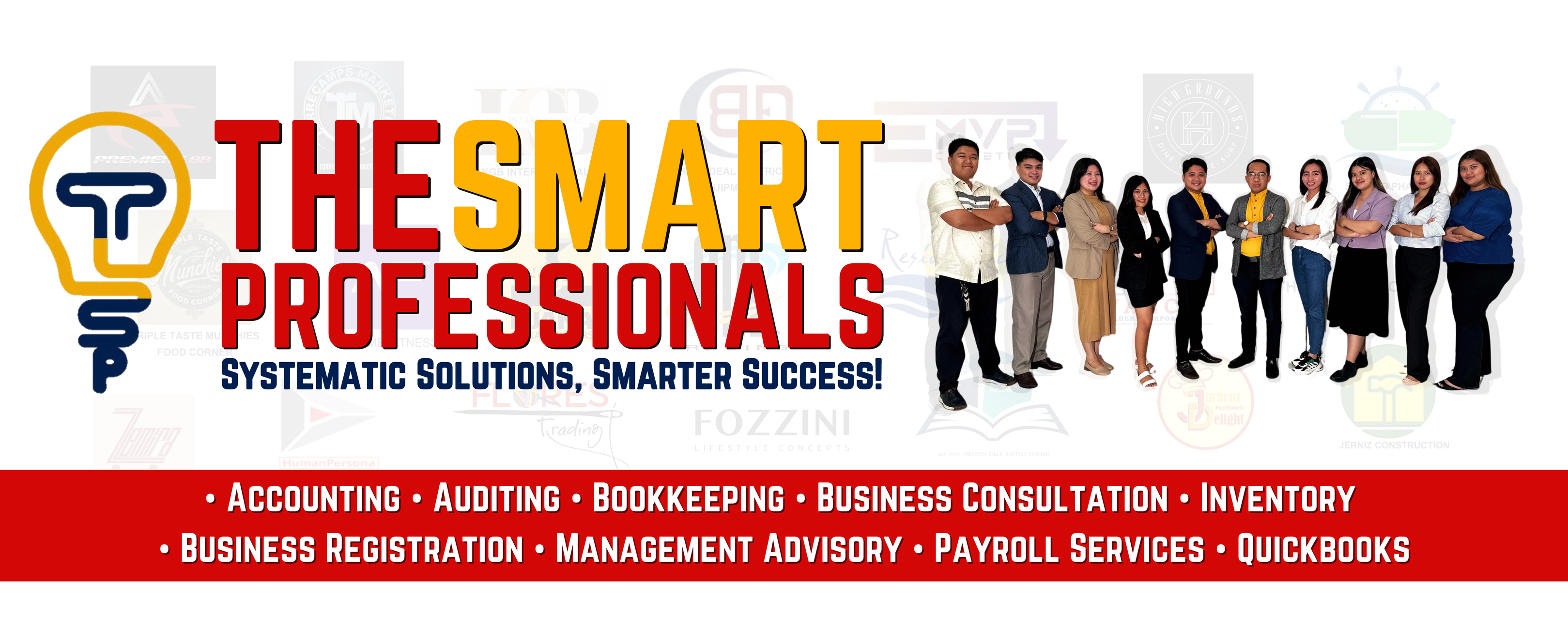 The Smart Professionals Facebook ad: Consider us your competitive advantage, helping you to…
