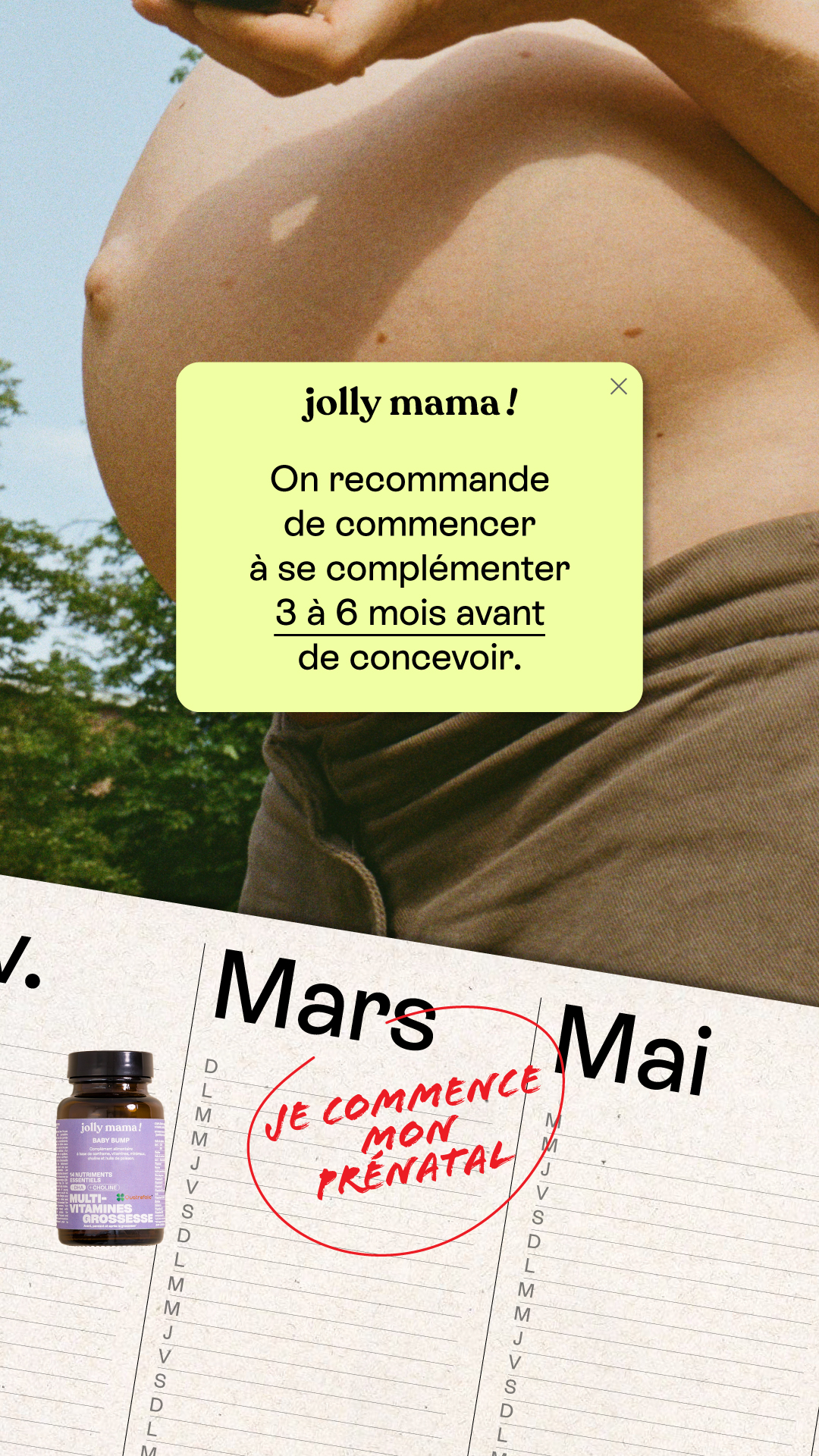 Jolly Mama Facebook ad