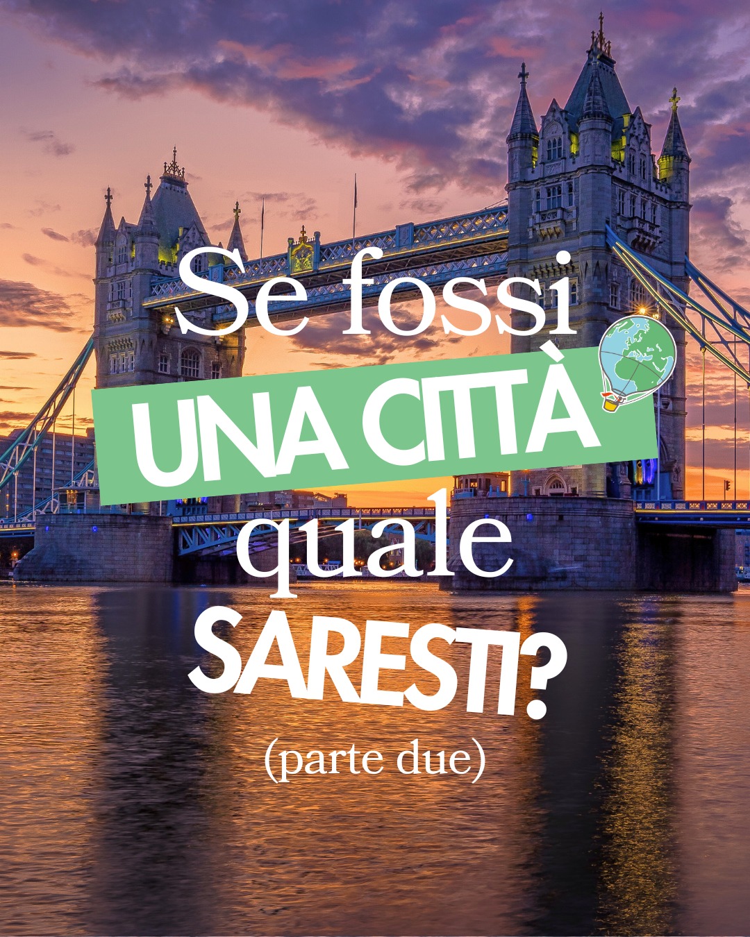 Il viaggio che ti manca Facebook ad: Arriva la seconda parte del sondaggio fatto ai…