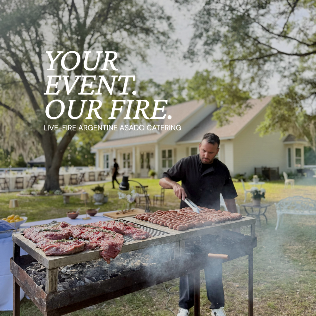 Alto Asado Facebook ad: Live-Fire Argentine BBQ for Your Event
