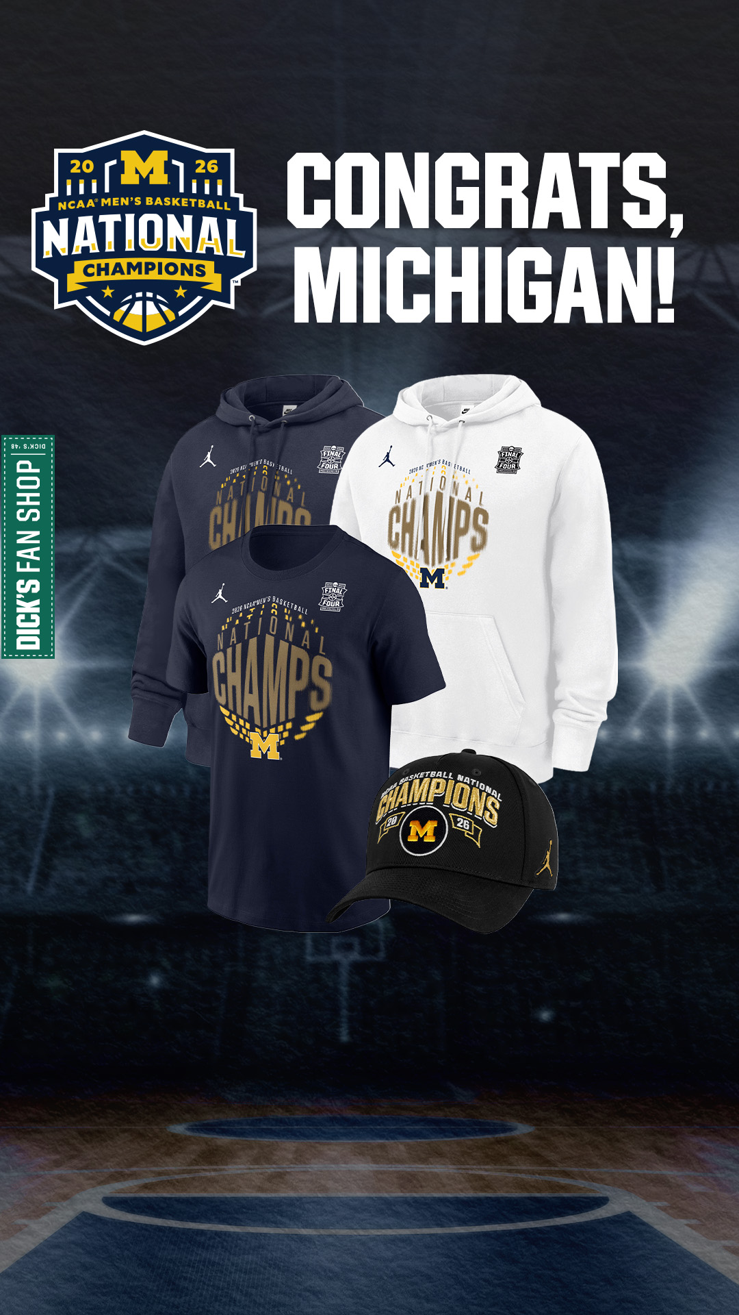 DICK'S Sporting Goods Facebook ad from Apr 6, 2026