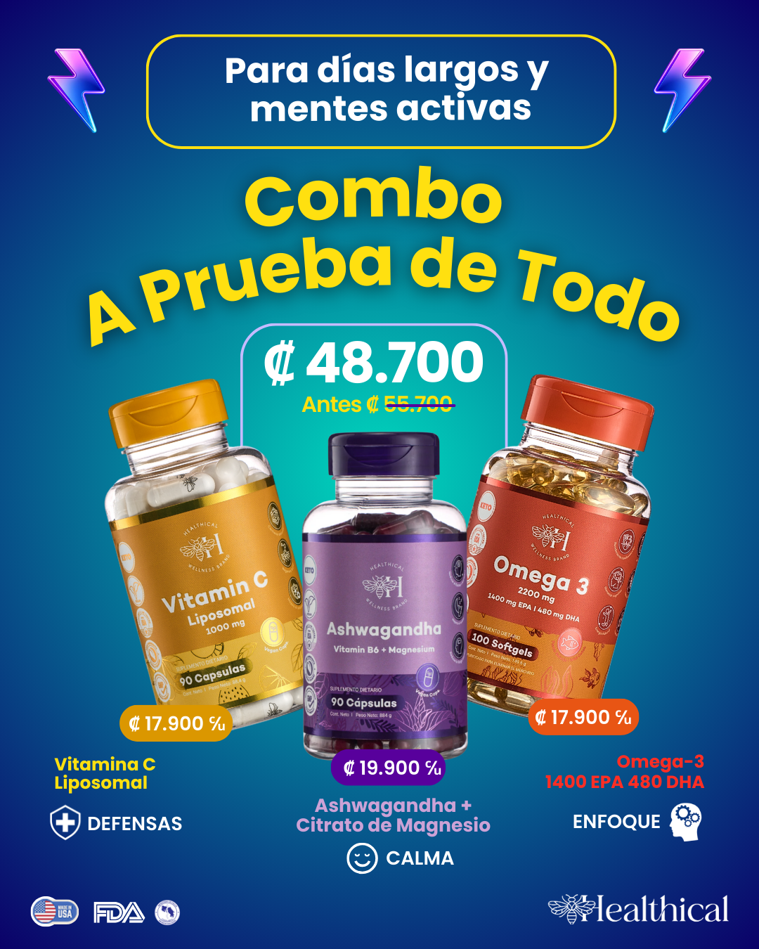 Healthical Facebook ad