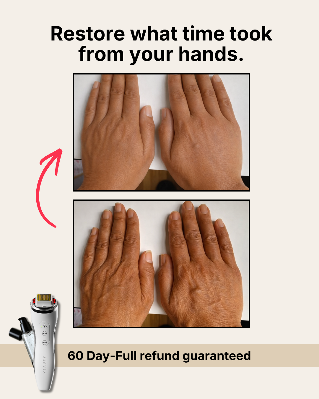 Veauty Facebook ad