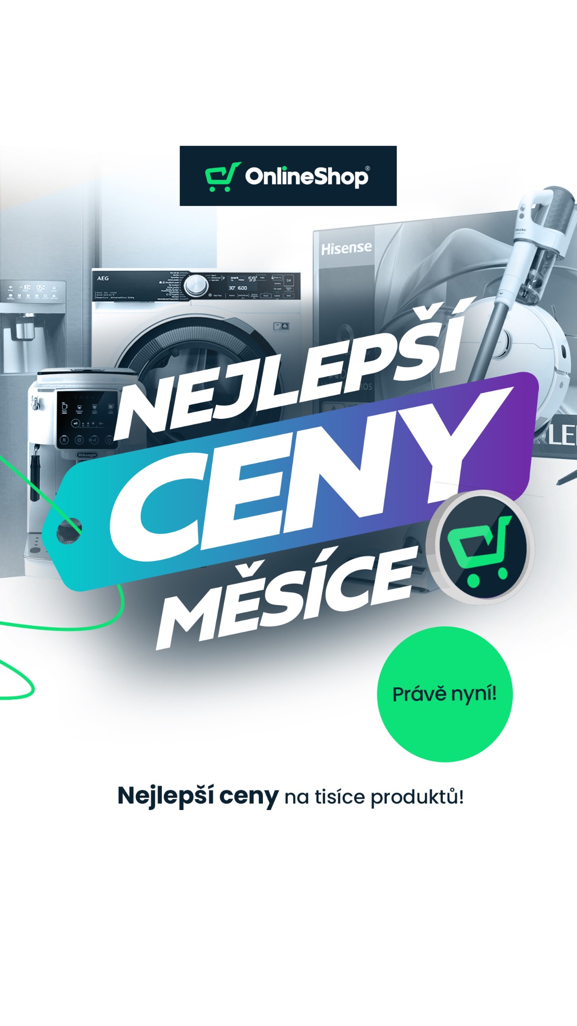 OnlineShop.cz Facebook ad