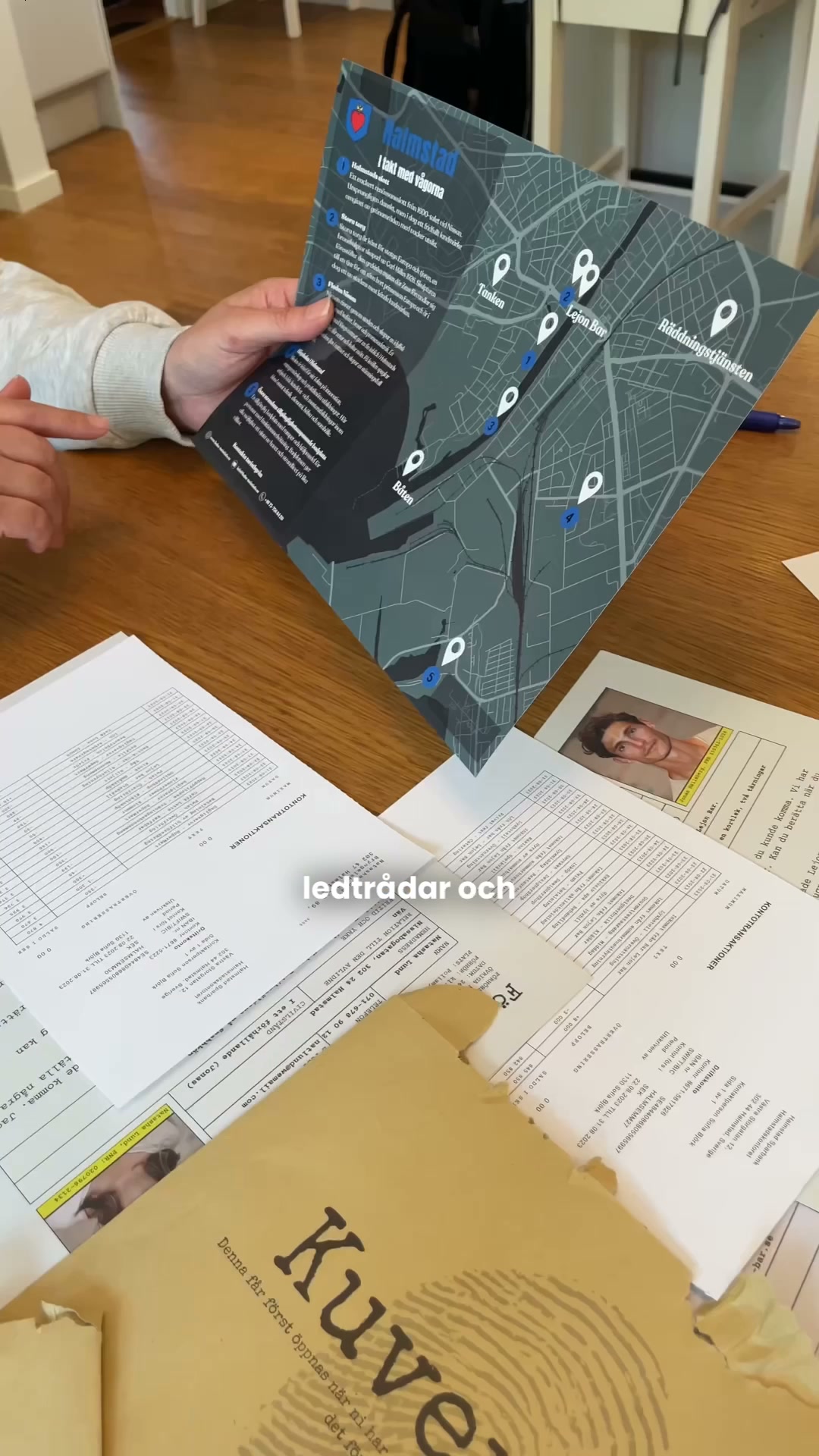 Cold Case Zero - Lös mordgåtor hemmas Facebook ad: Skapa er egen true crime-kväll