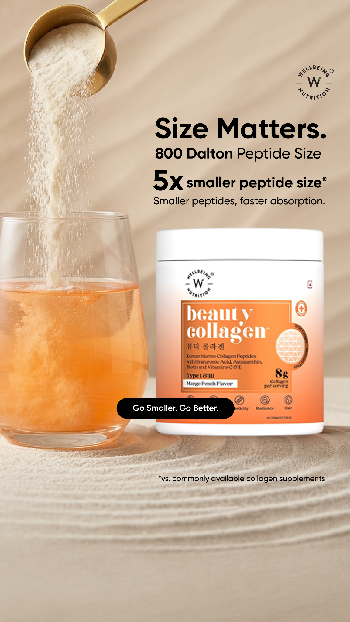 Wellbeing Nutrition Facebook ad
