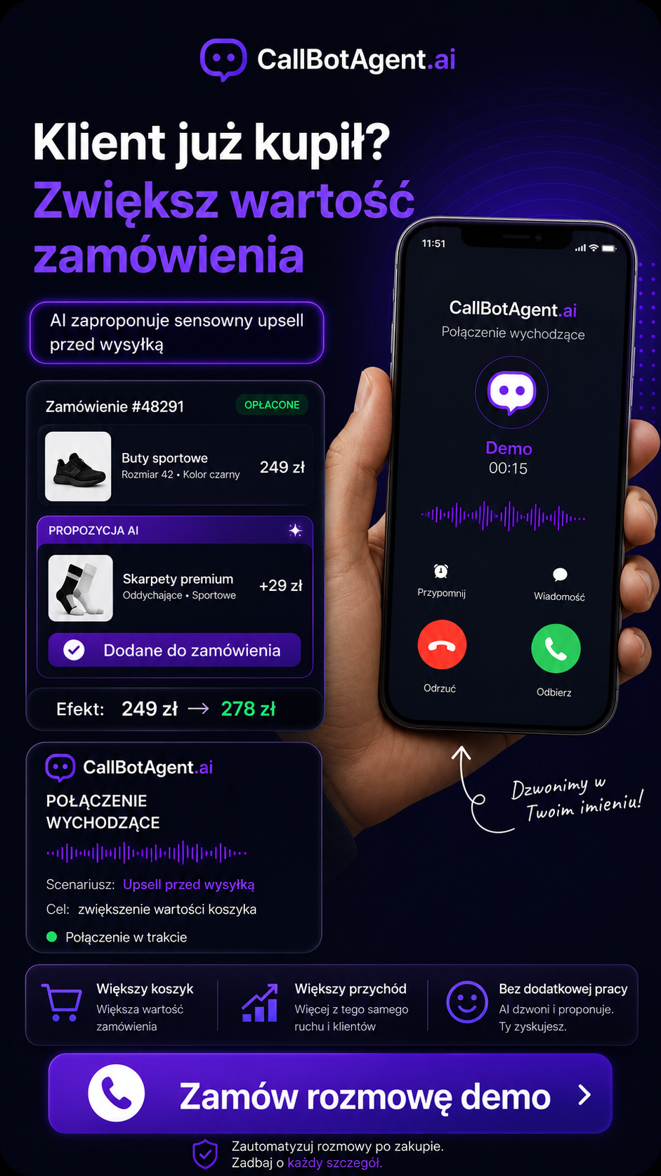 Callbotagent Facebook ad