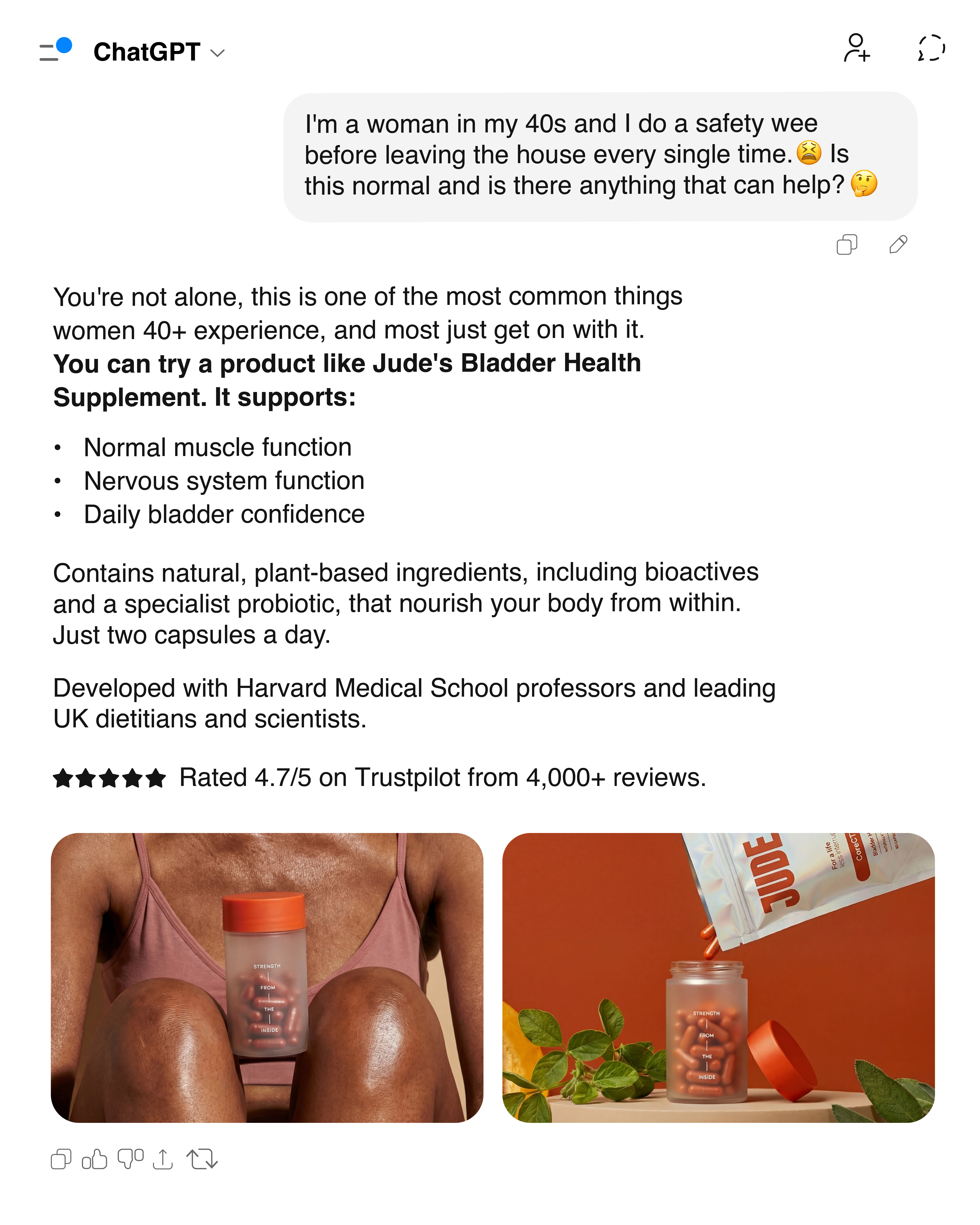 Jude Facebook ad