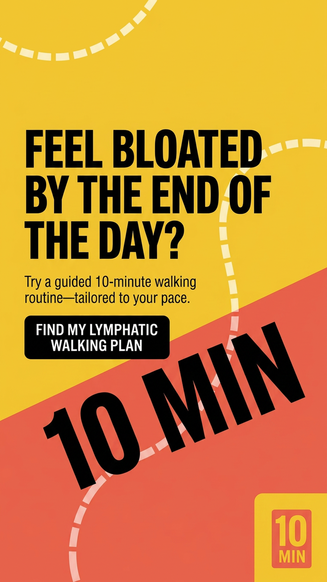 WalkFit Daily Walking Plan Facebook ad