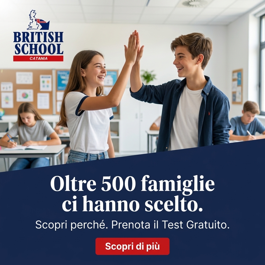British School Catania Facebook ad: Pre-iscrizioni aperte ai corsi British School Catania…