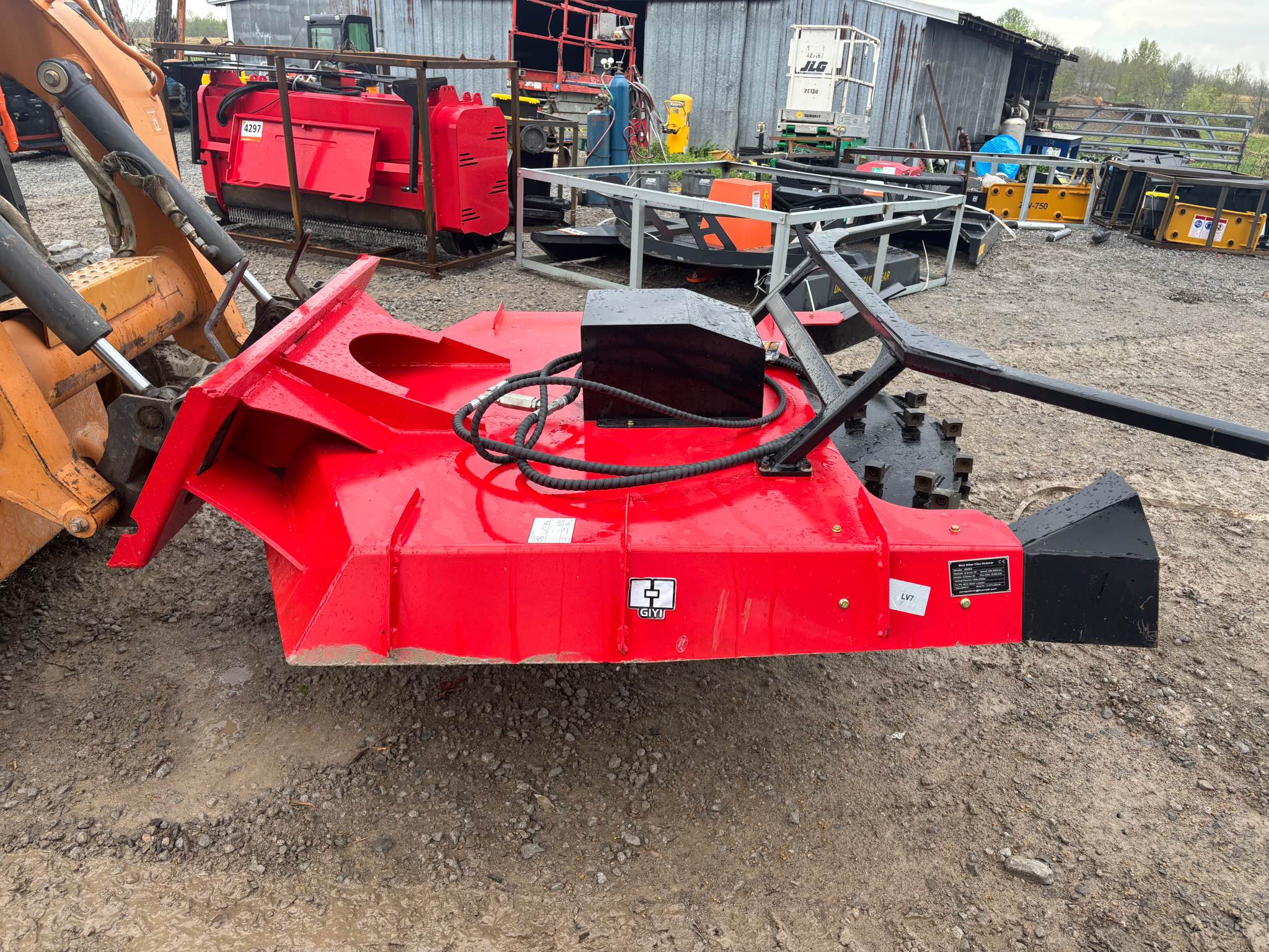Logan Stearman Facebook ad: Skid steer disc mulcher