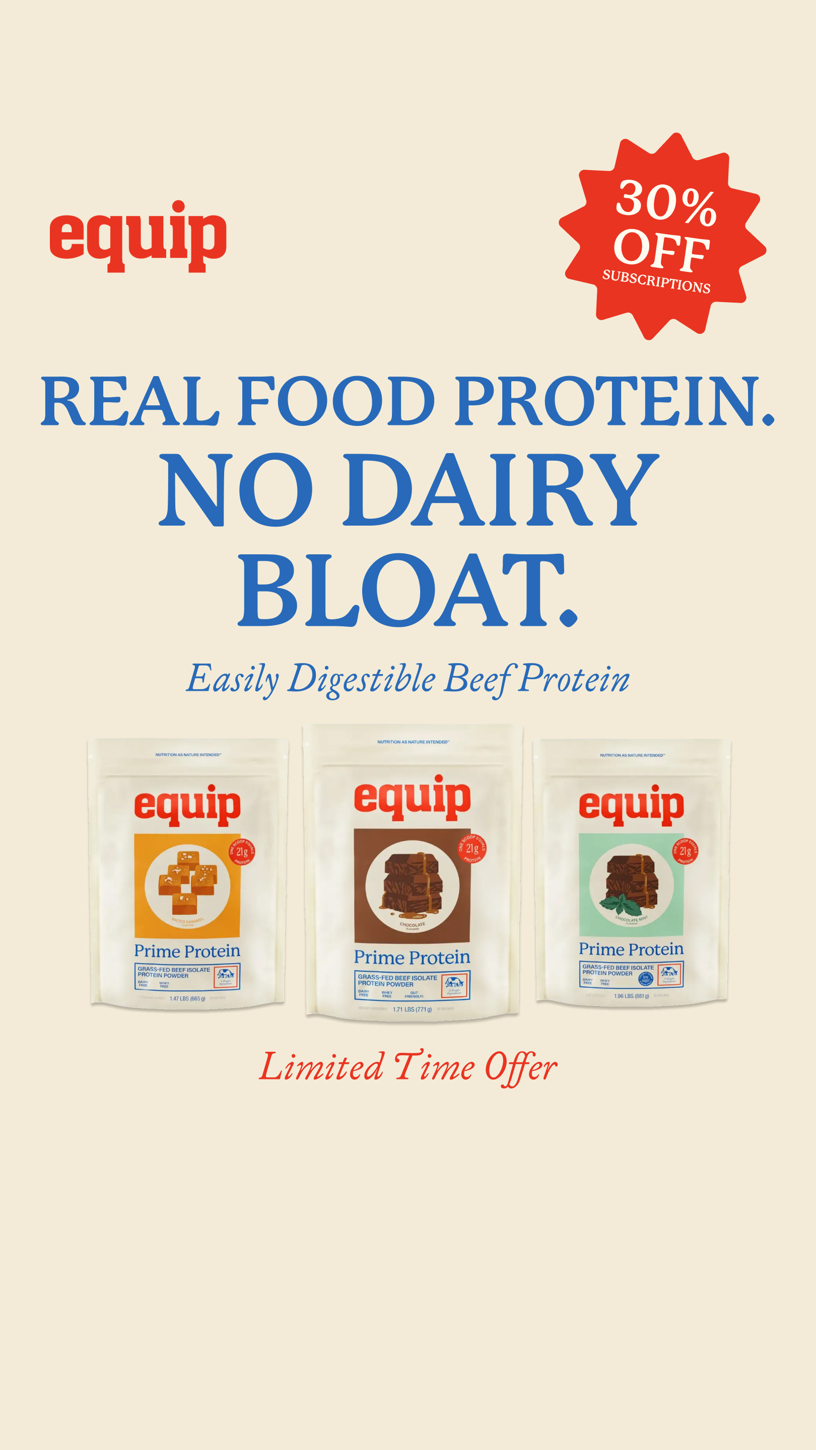 Equip Facebook ad