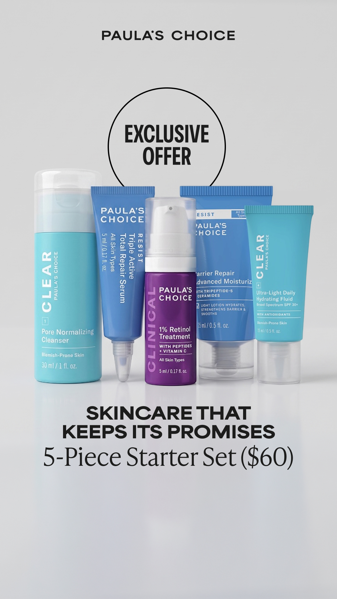 Paula's Choice Facebook ad