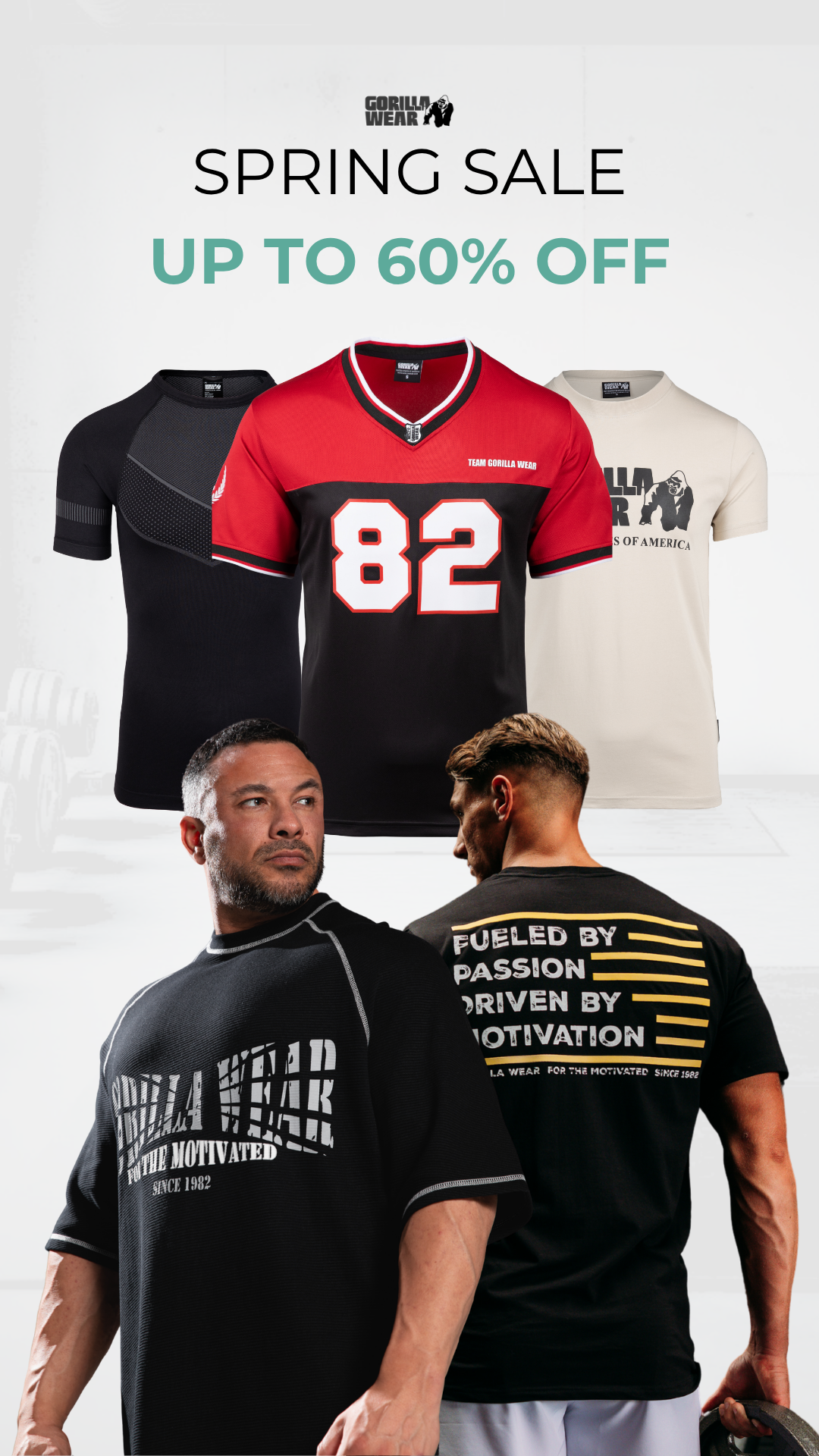 Gorilla Wear Facebook ad
