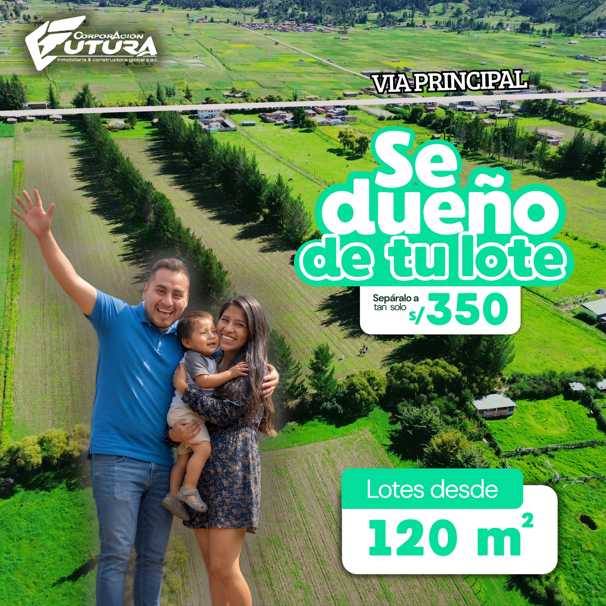 Corporación Futura - Constructora Inmobiliaria Facebook ad