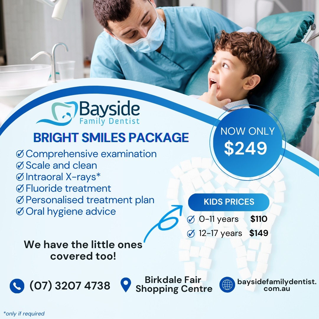 Bayside Family Dentist Facebook ad: New Patient Special!