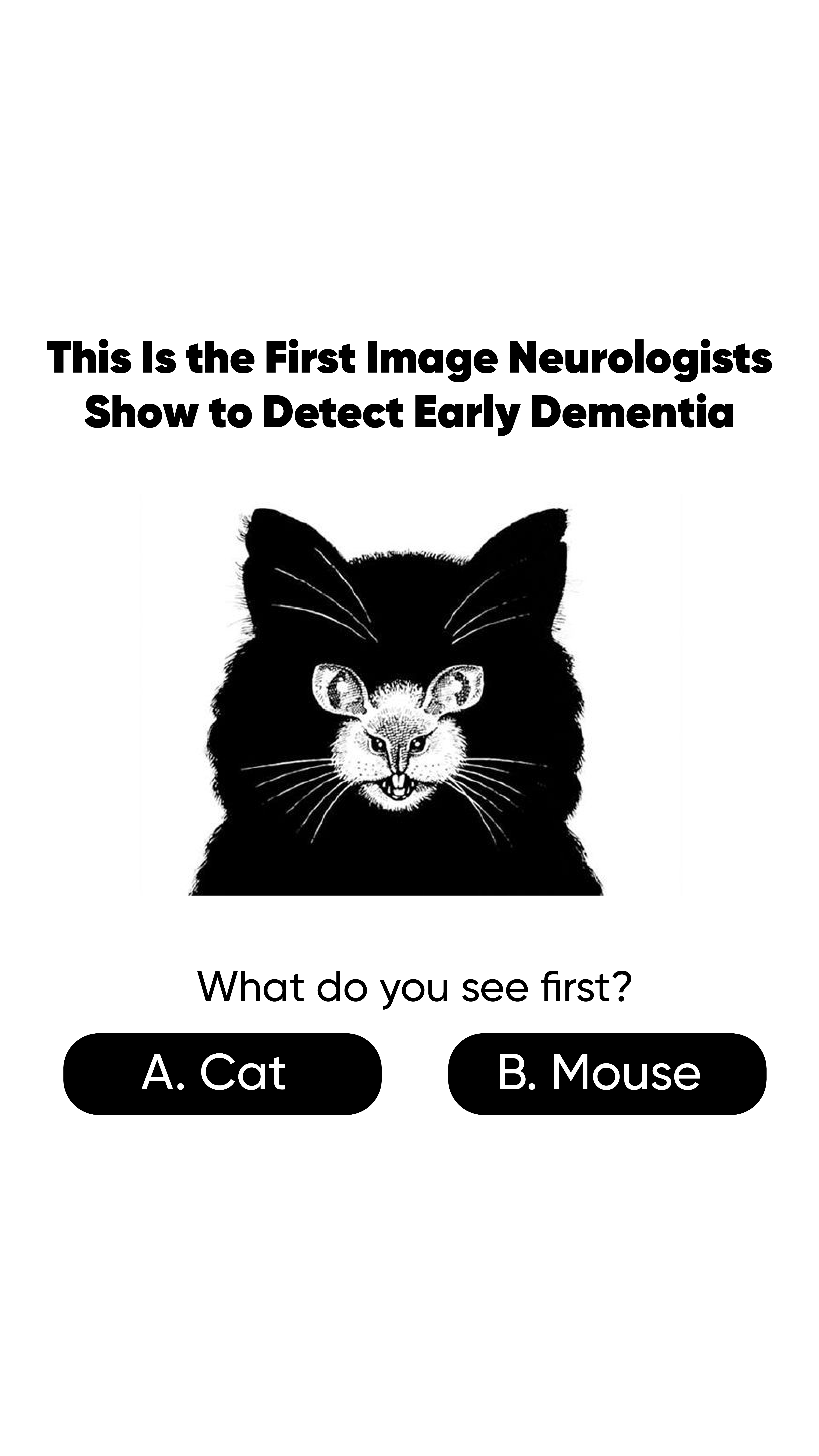 Brain Health Check Facebook ad