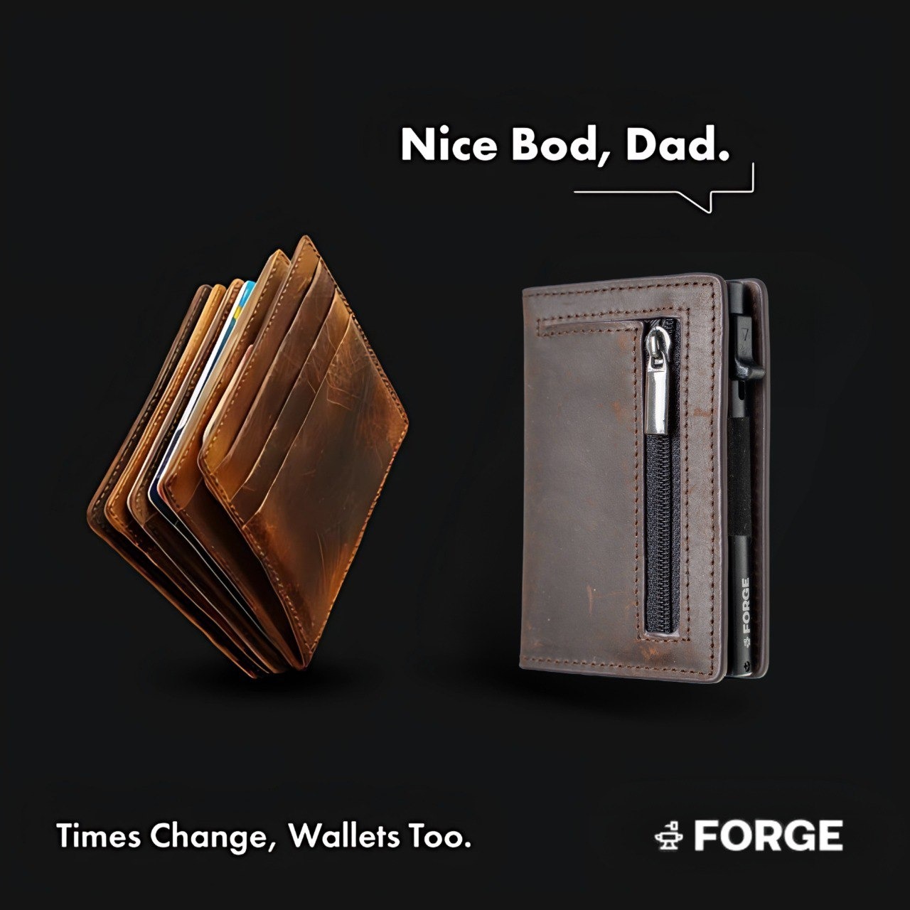 Forge Wallet Accessoires Facebook ad