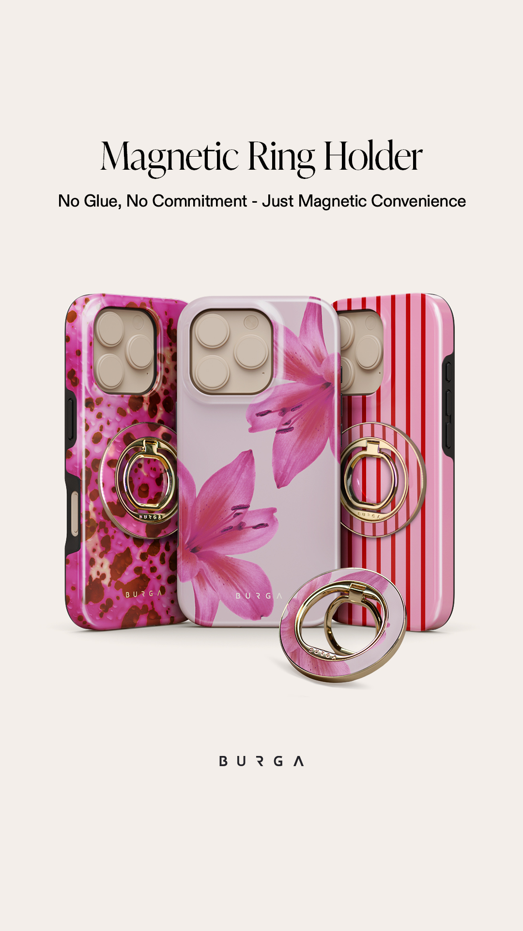 BURGA Facebook ad