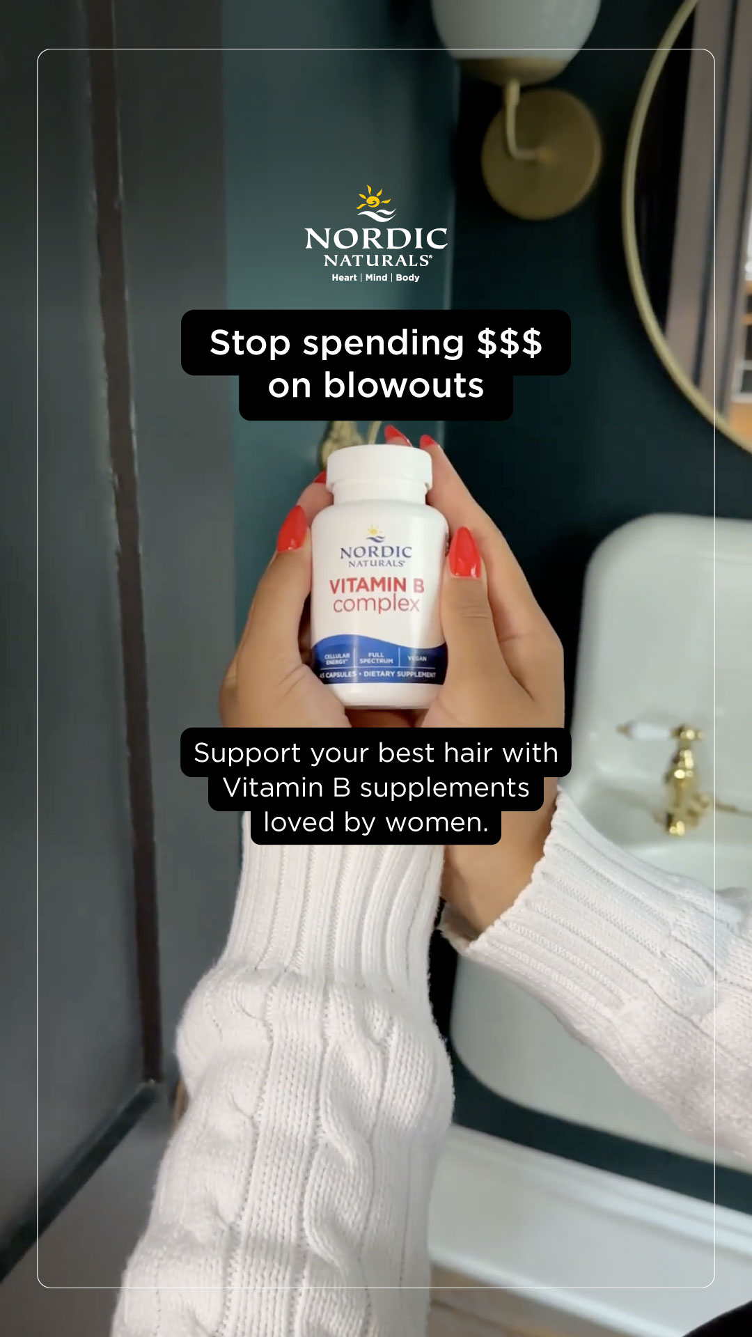 Nordic Naturals Facebook ad