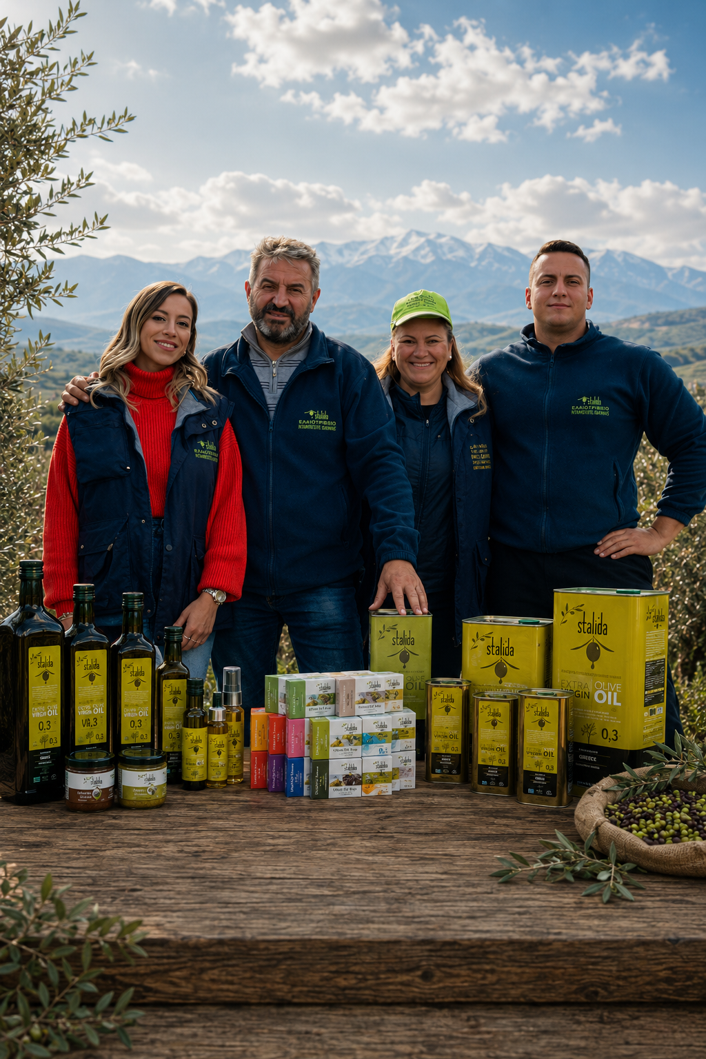 Stalida Olive Oil Facebook ad: Stalida Premium Extra Virgin Olive Oil from Ntamposis…