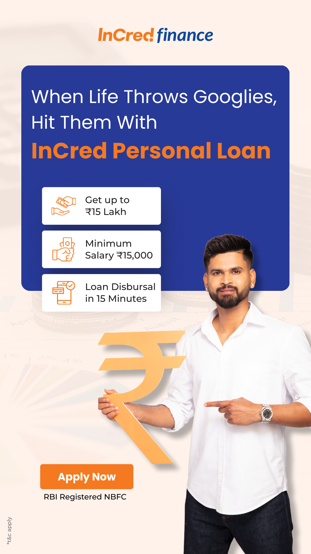 InCred Finance Facebook ad