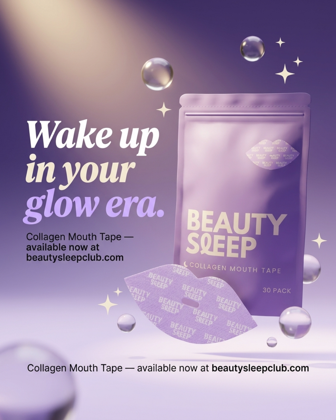 Beauty Sleep Facebook ad
