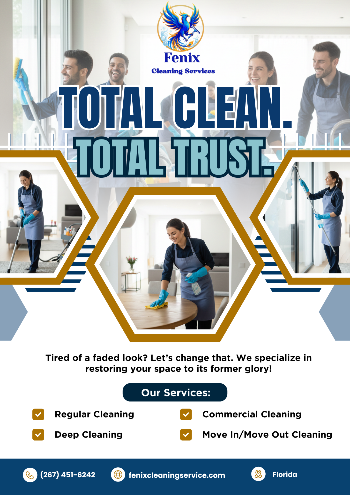 Fenix Cleaning Services Facebook ad