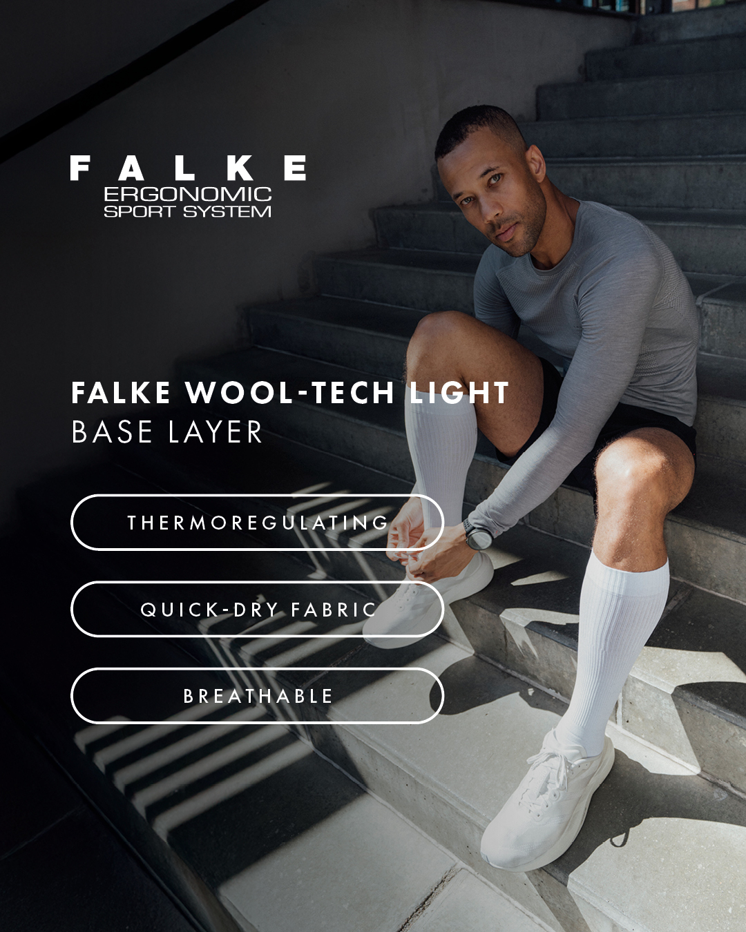 FALKE Ergonomic Sport System Facebook ad