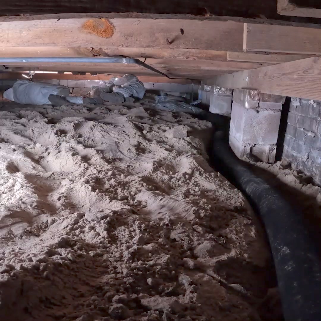 Groundworks Facebook ad: Transform Your Crawl Space Today!