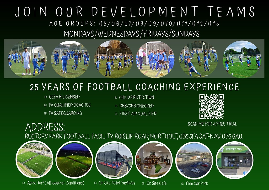 Little Tigers Football Academy Facebook ad