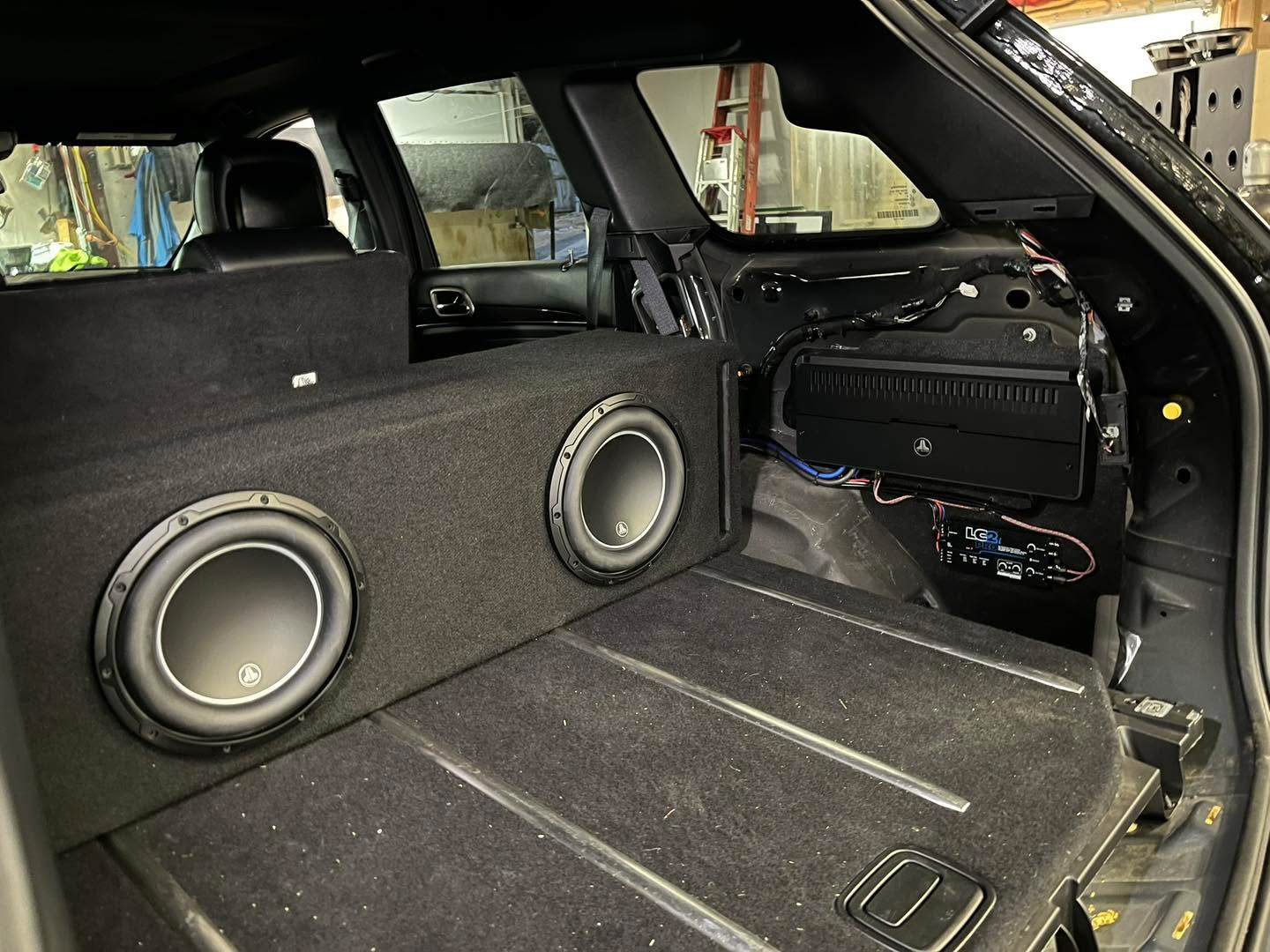 NWA Custom Audio & Lighting Facebook ad: JL Audio 10W6 Subwoofer + 1500W Amp