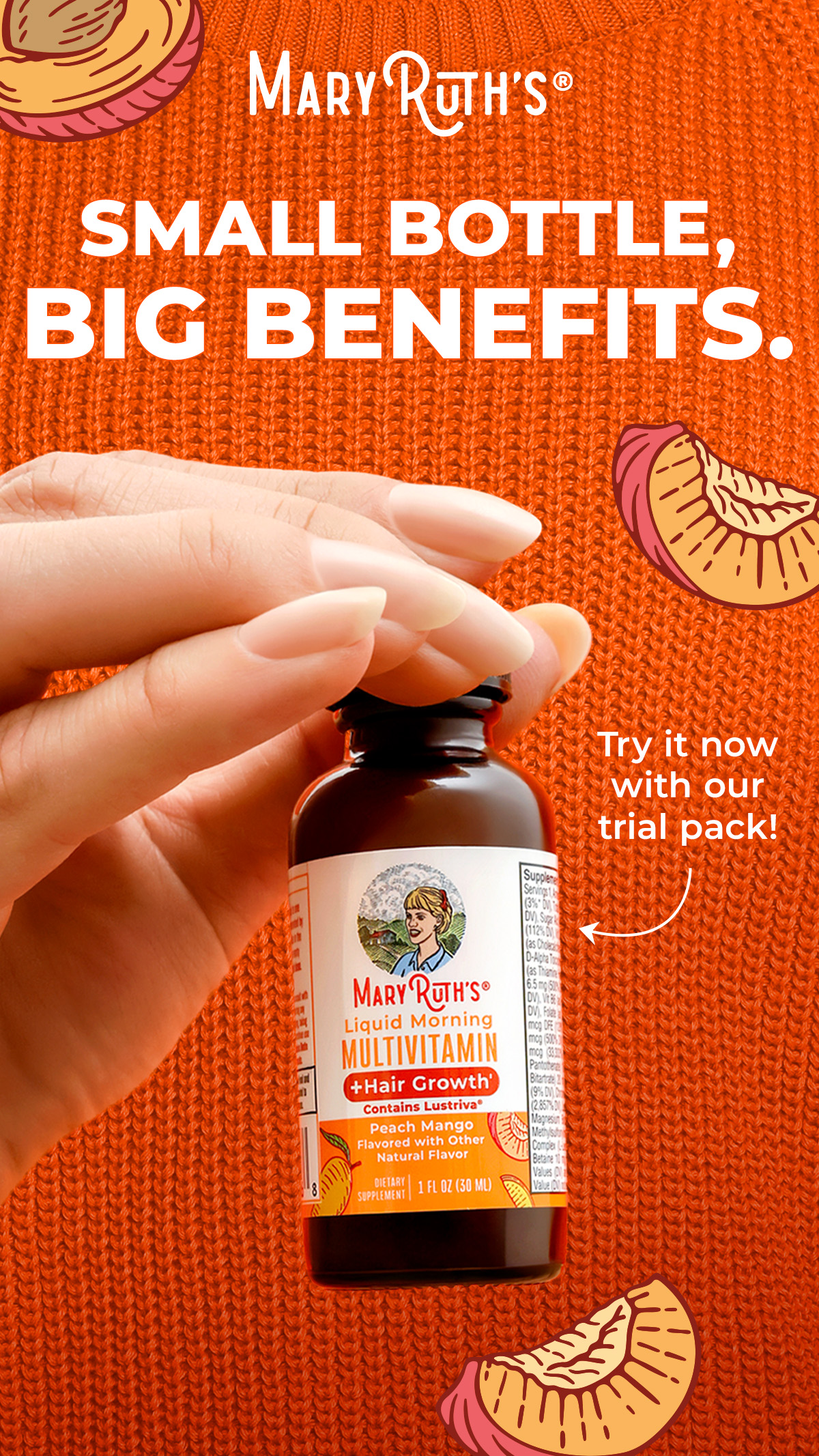 MaryRuth's Facebook ad