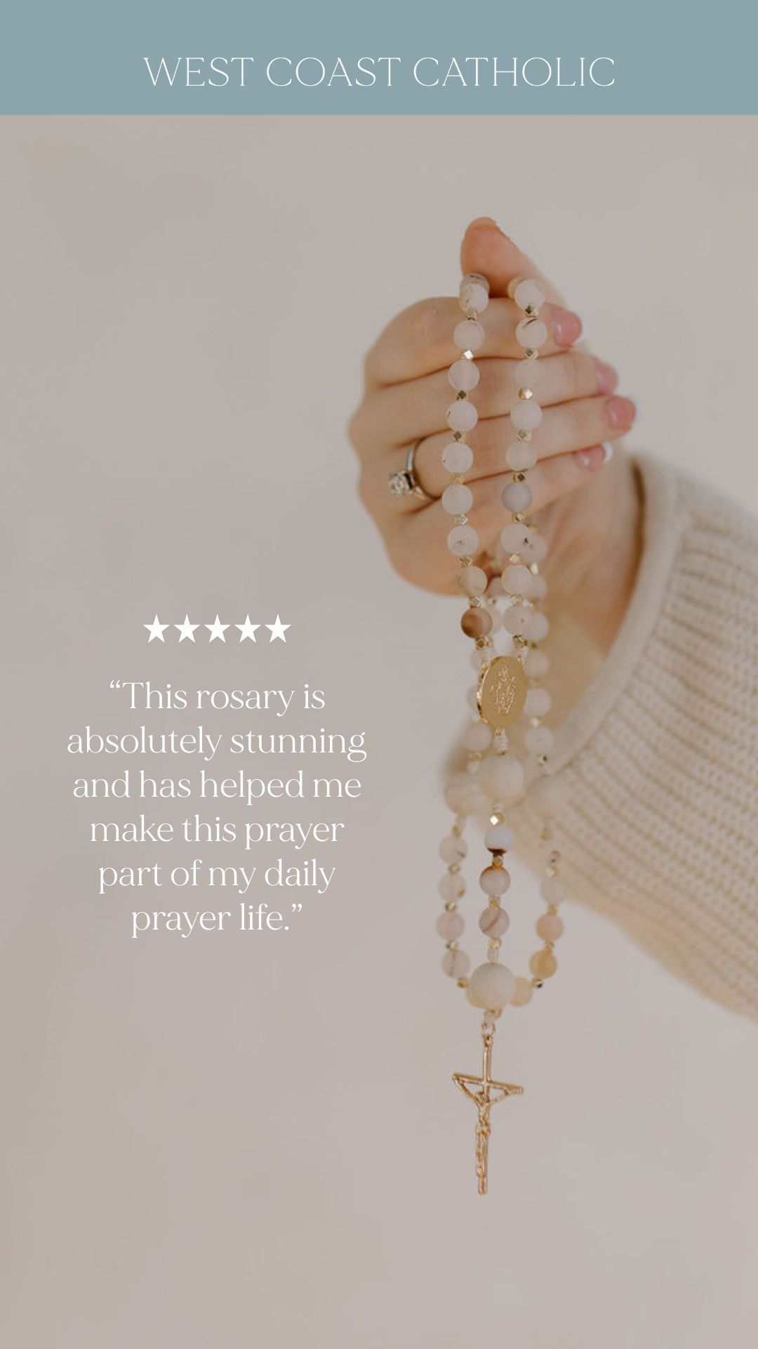 West Coast Catholic Facebook ad