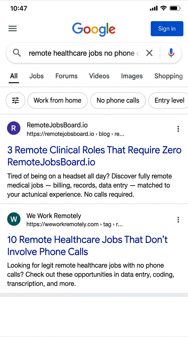 Remote Jobs Board - Work From Anywhere Facebook ad