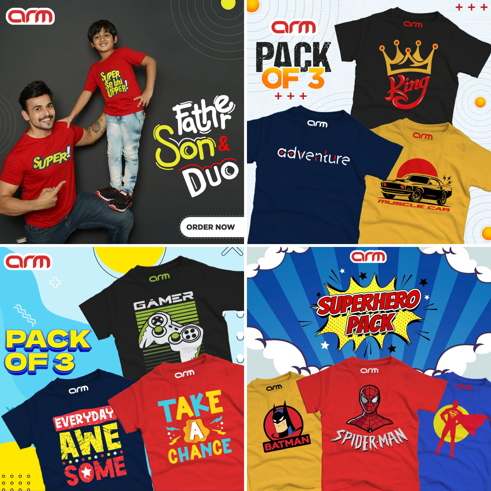 ARM Apparels Facebook ad from Mar 7, 2026