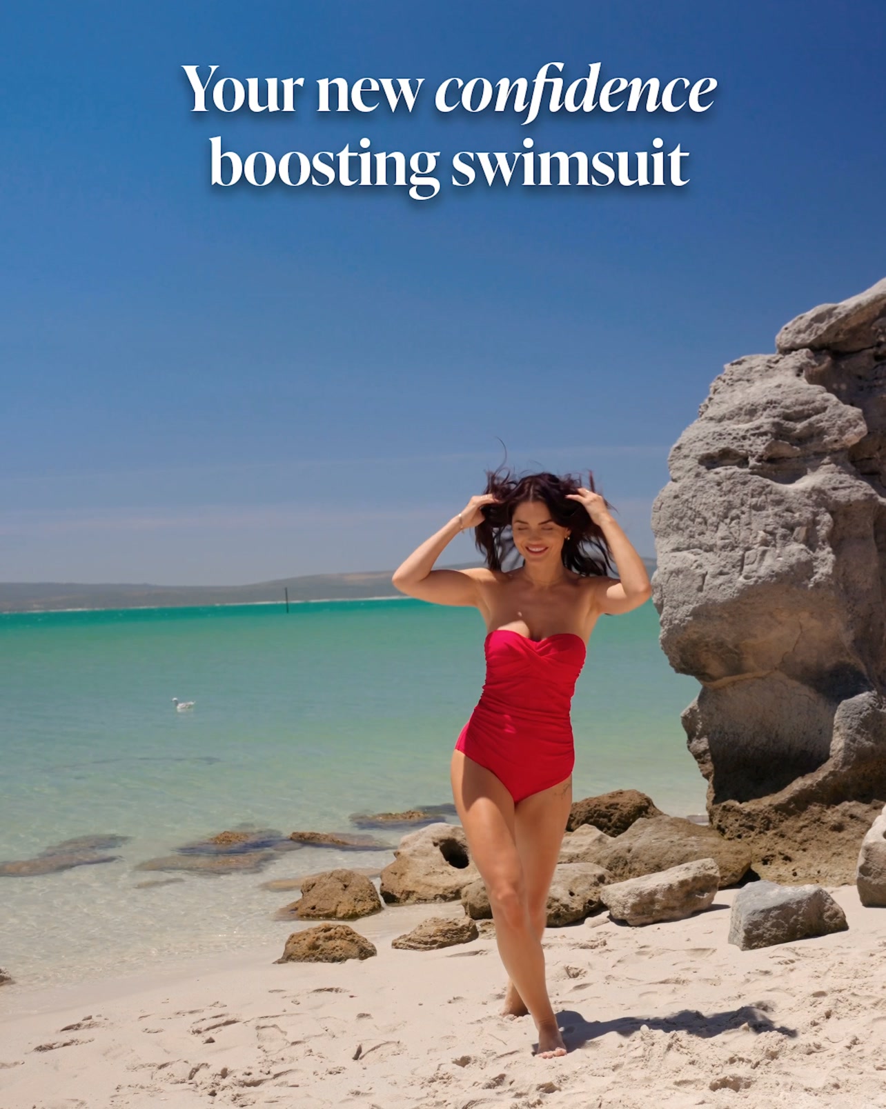 Pour Moi Facebook ad: A holiday icon: The Santa Monica