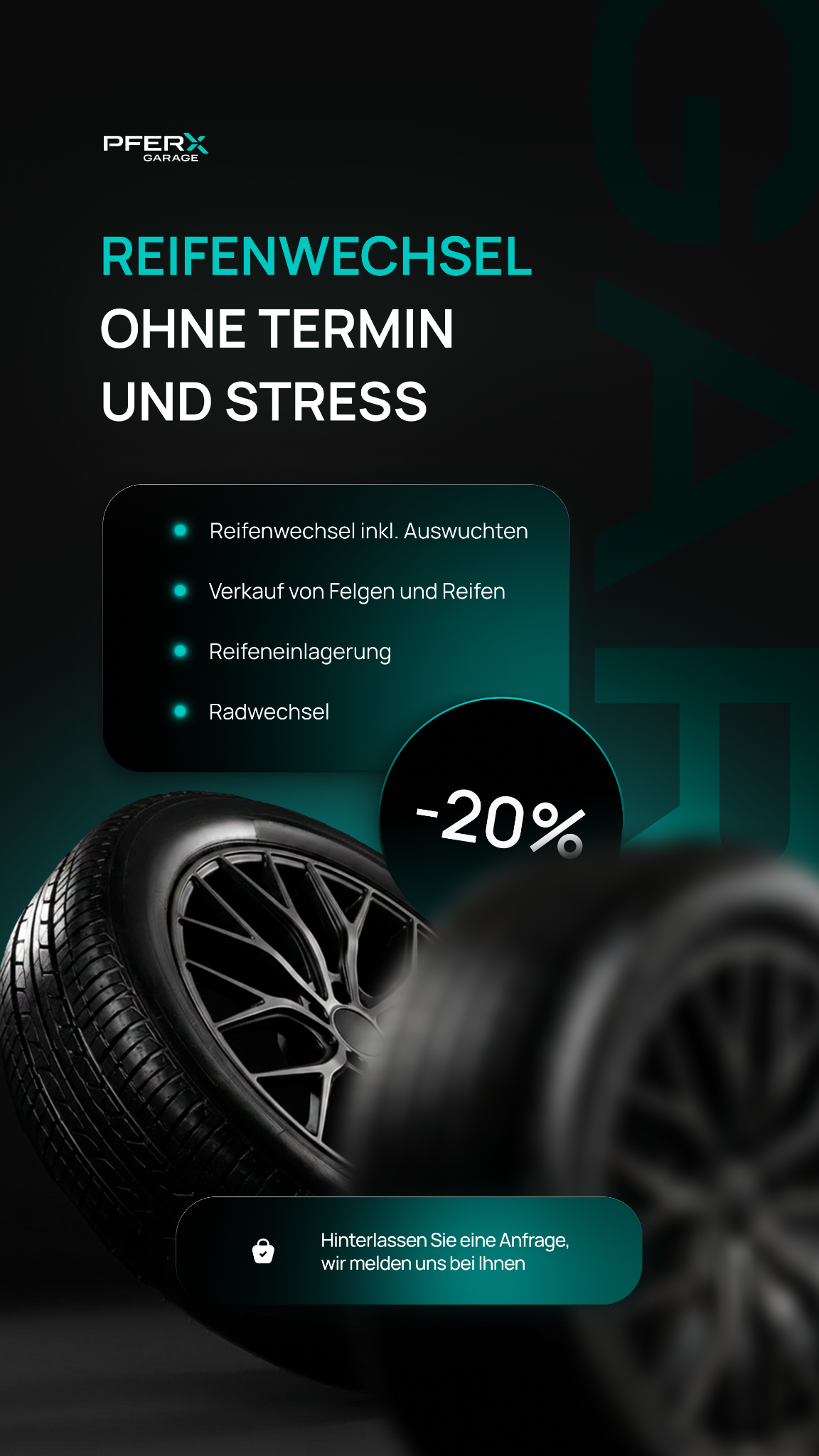 PFERX Garage Facebook ad from Apr 22, 2026