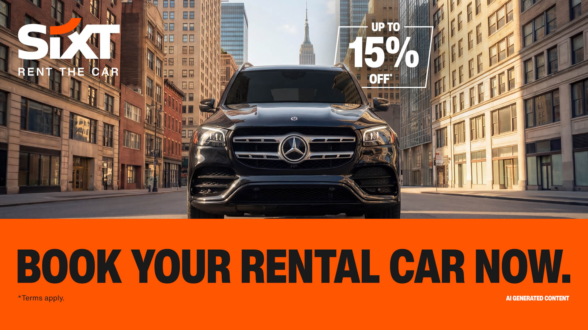 Sixt Facebook ad