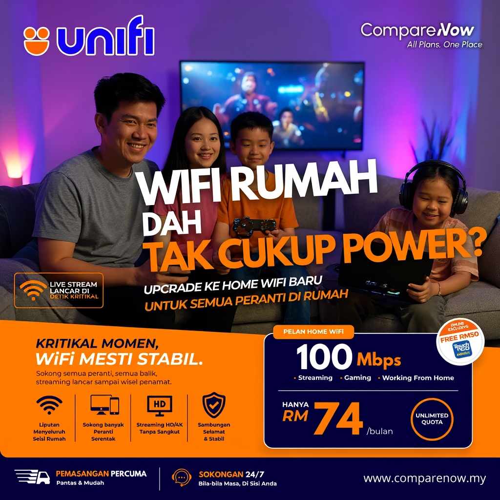 Compare Now Facebook ad