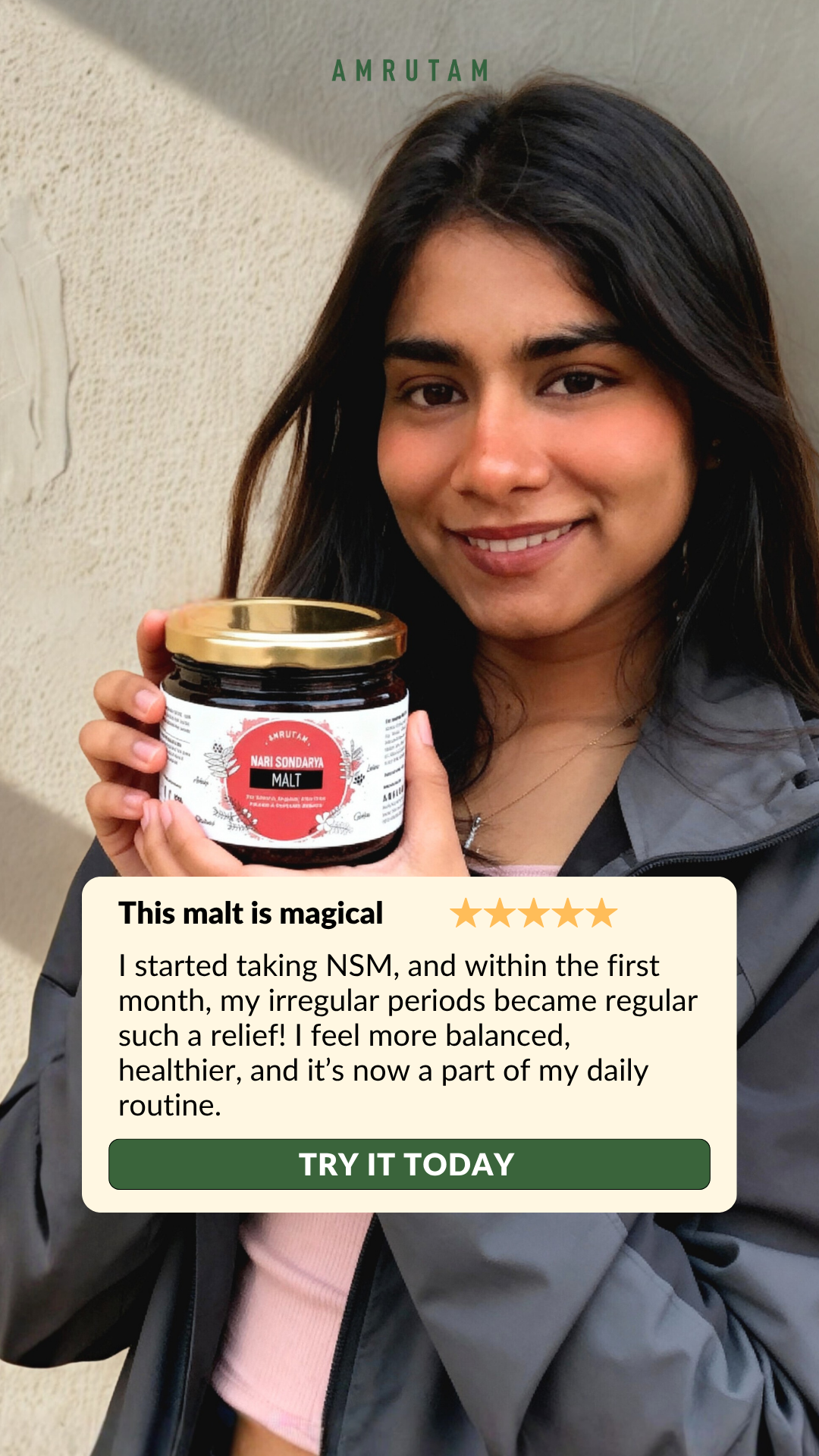 Amrutam Facebook ad