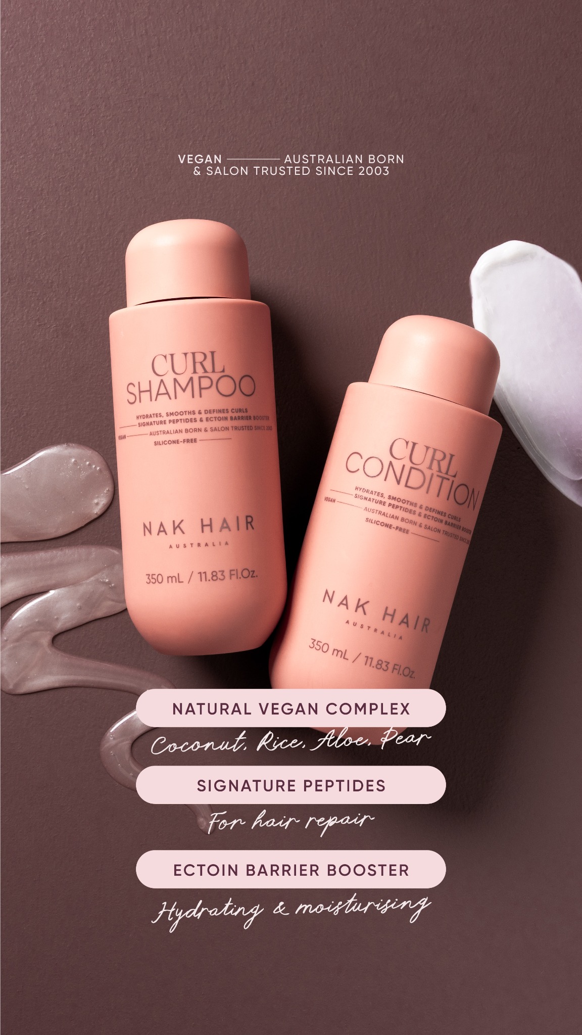 NAK Hair Facebook ad