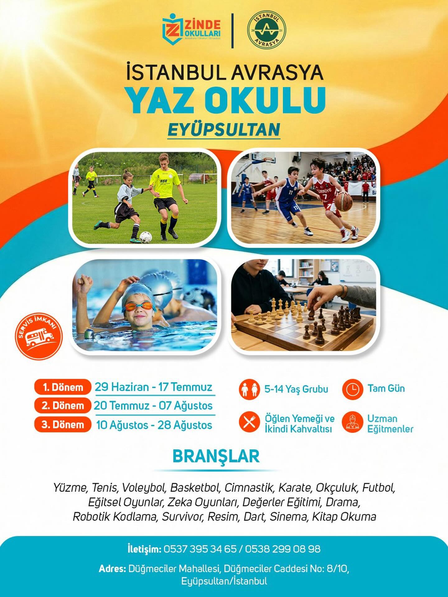 Zinde Spor Okullari Facebook ad