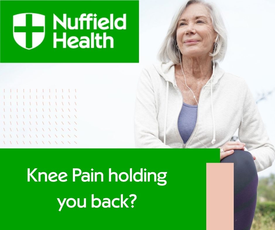 Nuffield Health Edinburgh Hospital Facebook ad: Knee arthroscopy (keyhole knee surgery) | Nuffield Health
