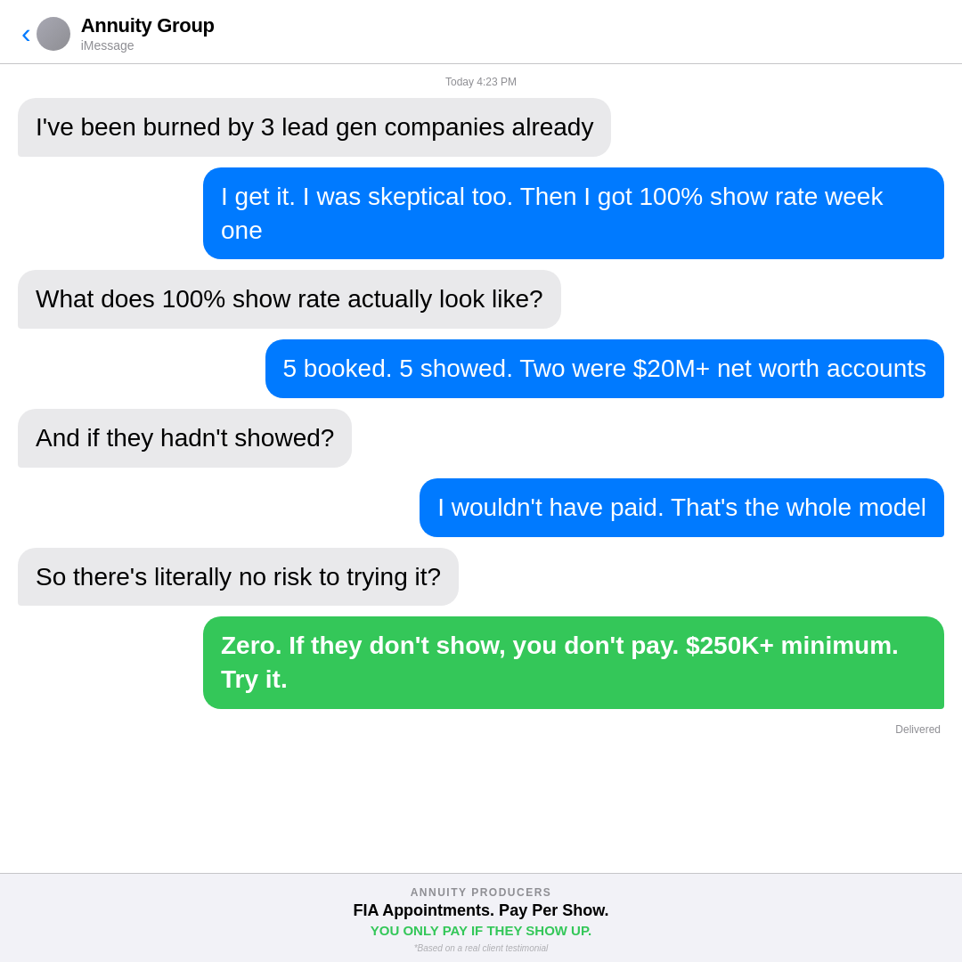 Advanced Agent Marketing Facebook ad