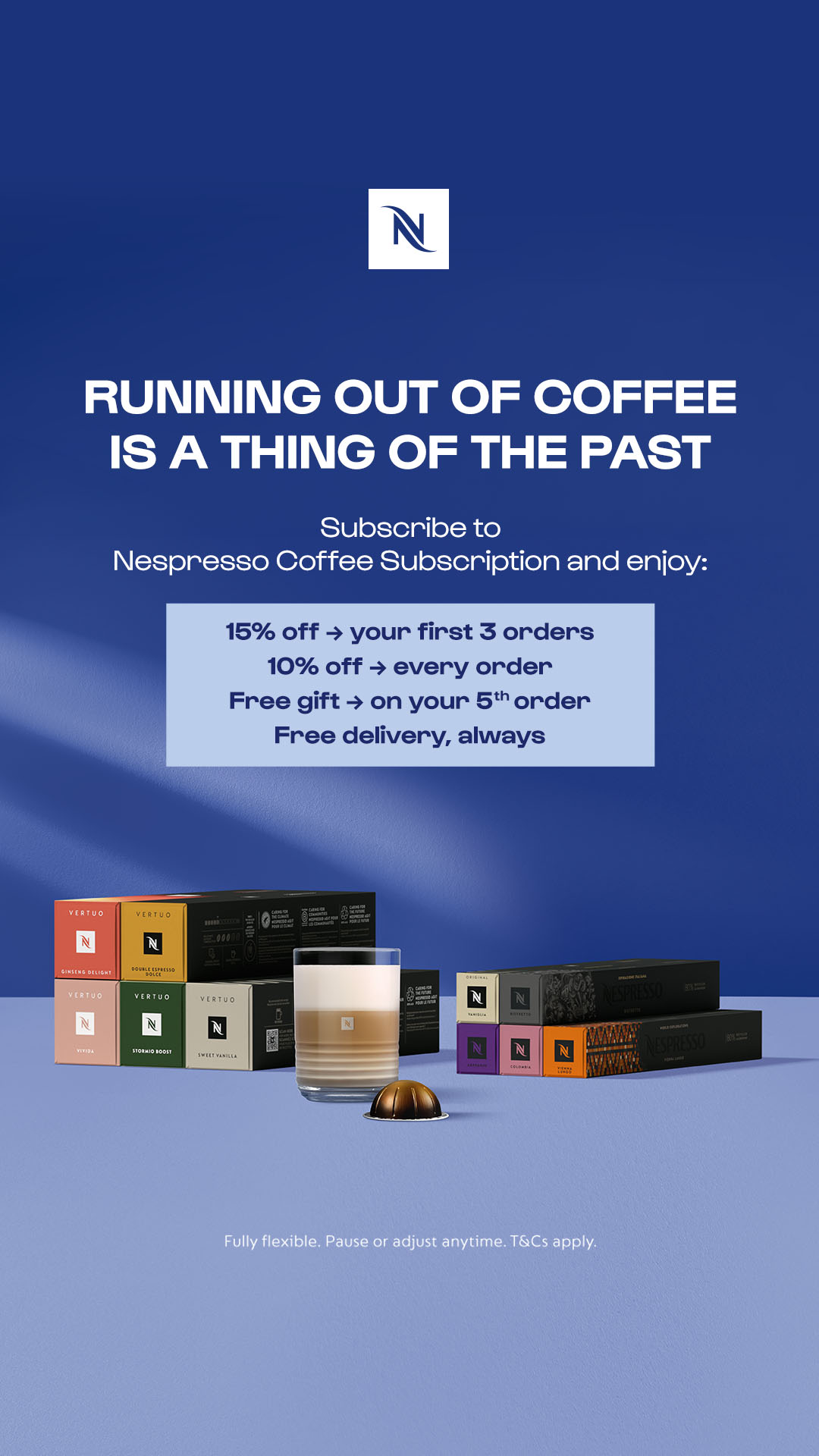 Nespresso Facebook ad
