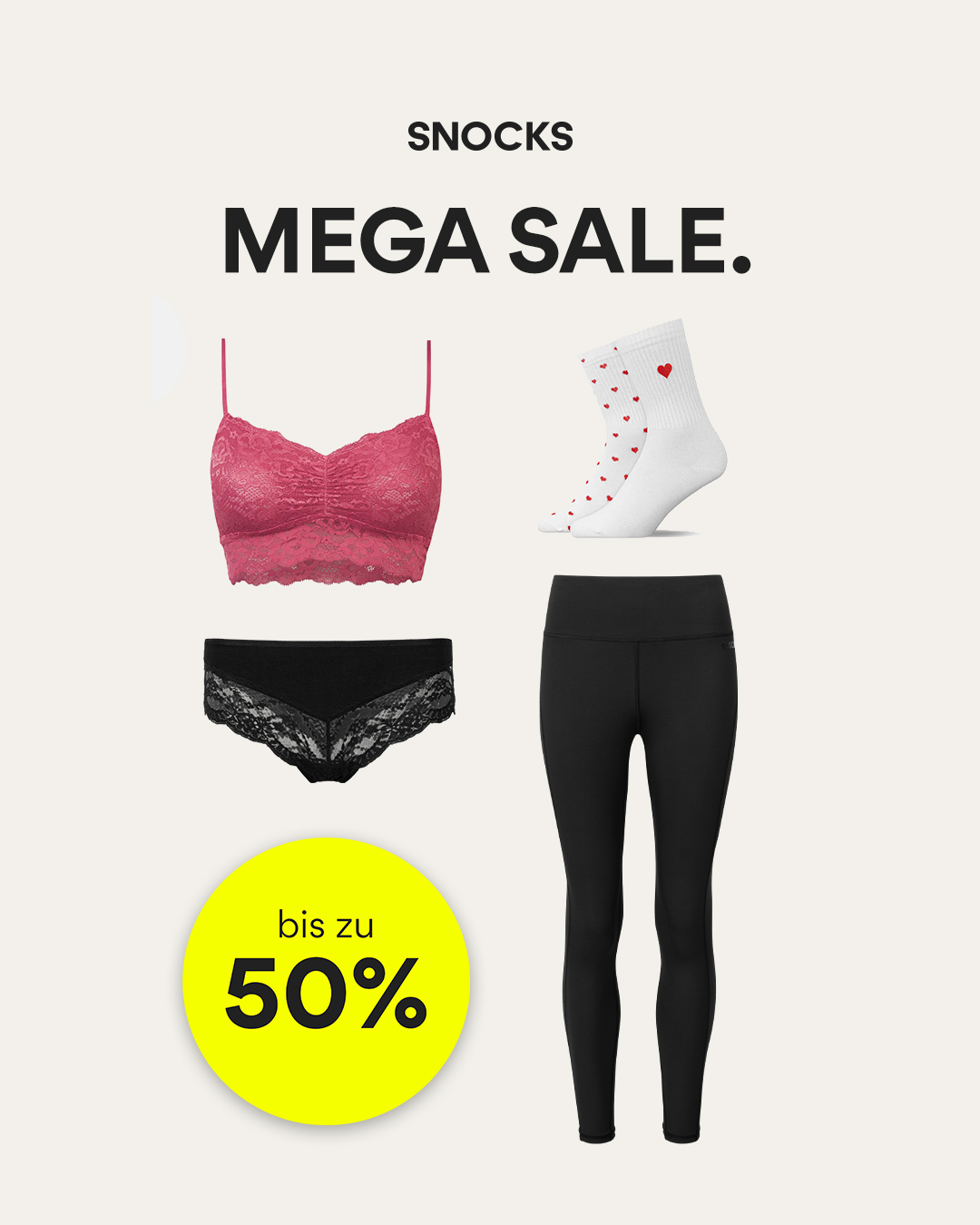 Snocks Facebook ad