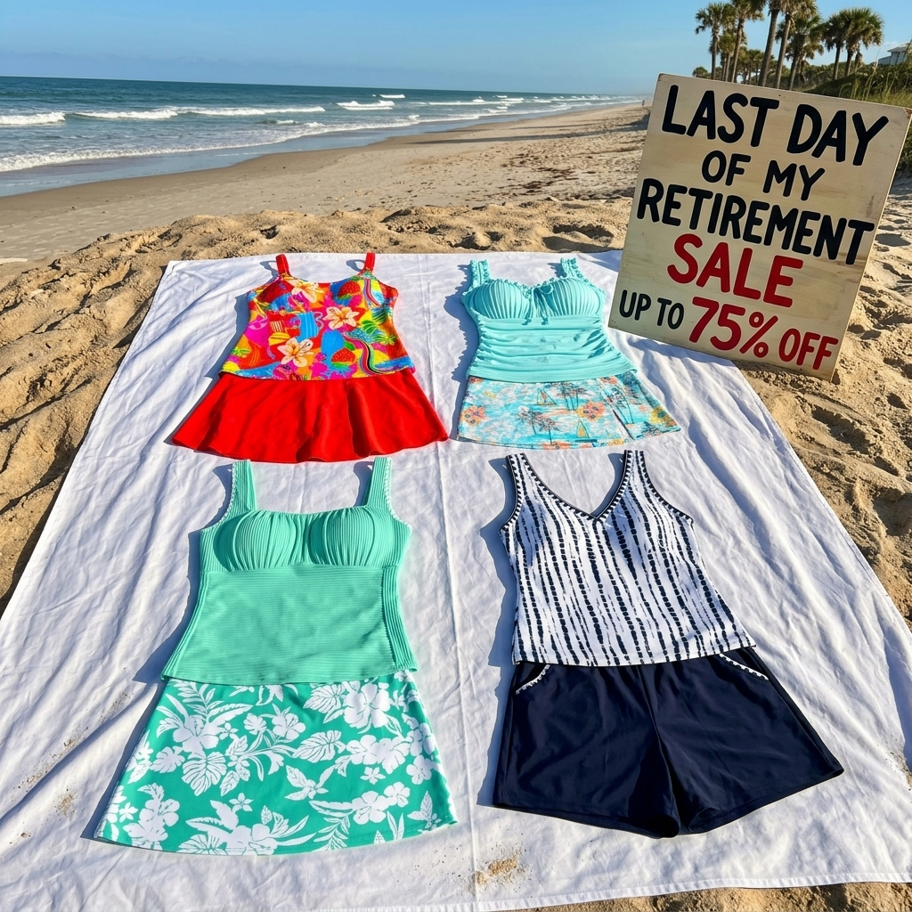 Susan Simmons Facebook ad: Susan's Swimwear Is Closing After 11 Years