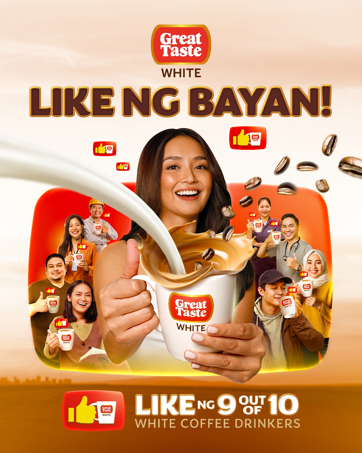 Great Taste Coffee Facebook ad