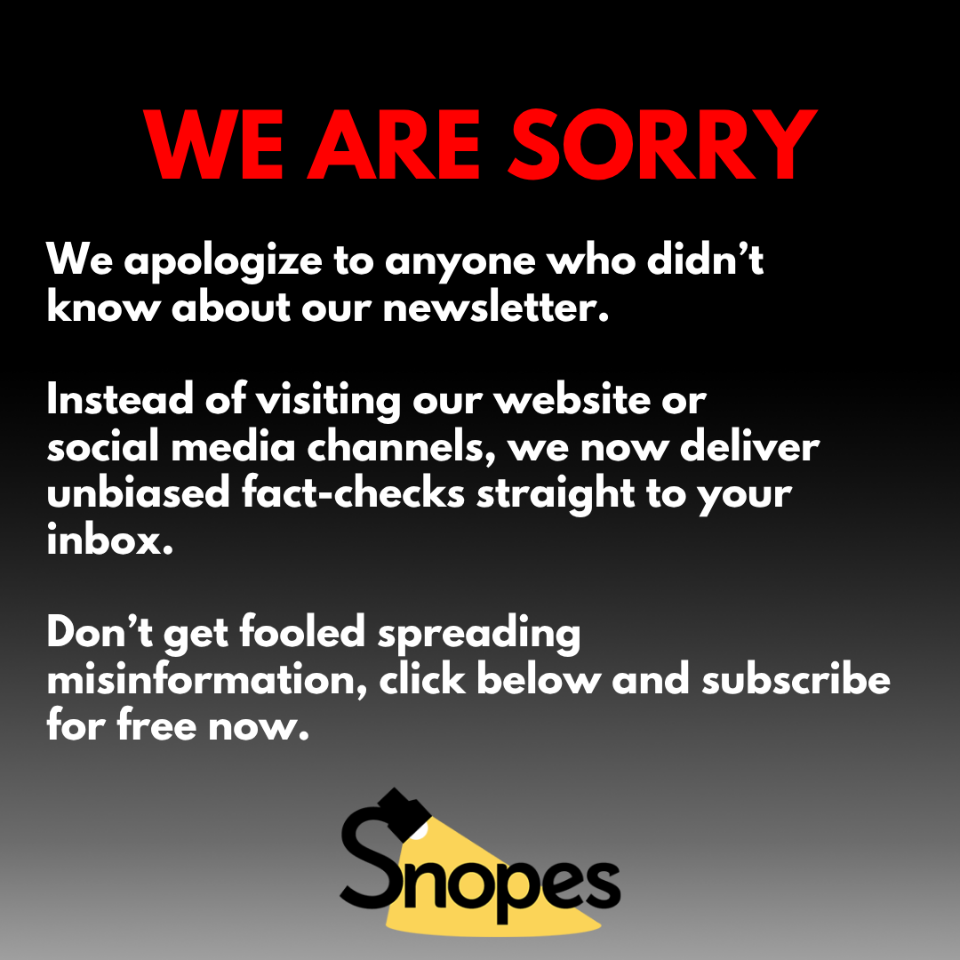 snopes.com Facebook ad
